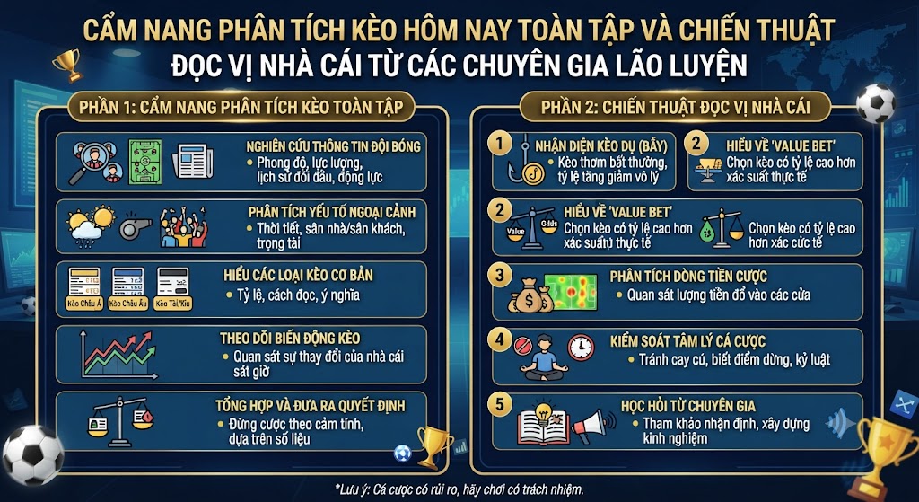 phân tích kèo hôm nay